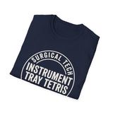 Instrument Tray Tetris Shirt, Funny Surgical Tech Shirt, Surgical Tech Gift, Scrub Tech Tee, OR Team Gift