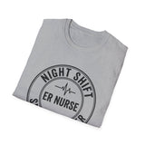 Night Shift Snack Hoarder Shirt, Funny ER Nurse Shirt, ER Nurse Gift, Emergency Nurse Tee, Nurse Week Gift