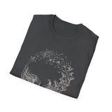 Surreal Bookish Shirt, Pages to Birds Illusion Art Tee, Book Lover Gift, Reader Tee, Dark Academia Shirt
