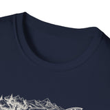 Surreal Forest Shirt, River Fish Illusion Art Tee, Wildlife Nature Tee, Outdoor Lover Gift