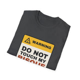 Do Not Touch My Bisque Shirt, Funny Pottery Warning Label Tee, Ceramic Artist Gift, Potter Gift, Pottery Studio T-Shirt