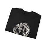 Surreal Cat Sweatshirt, Endless Cat Staircase Illusion Art Crewneck, Cat Lover Gift, Vintage Engraving Cat Tee