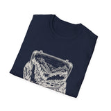 Surreal Travel Shirt, Suitcase Valley Illusion Art Tee, Adventure Gift, Wanderlust Tee