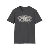 Resistance Band Enthusiast Shirt, Funny Physical Therapy Shirt, PT Gift, Physical Therapist Tee, Rehab Team Gift