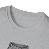 Surreal Knitter Shirt, Yarn to Ocean Waves Illusion Art Tee, Knitting Gift, Knitter Tee, Yarn Lover Gift