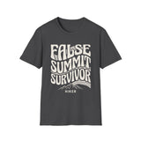 False Summit Survivor Shirt, Funny Hiker Shirt, Hiker Gift, Hiking Tee, Outdoor Lover Gift