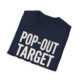 Pop-Out Target Pro Shirt, Funny Combat Archery Shirt, Archery Gift, Archer Tee, Combat Archery Gift