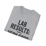 Lab Results: Very Good Boy Shirt, Funny Vet Tech Shirt, Vet Tech Gift, Veterinary Technician Tee, Vet Clinic Gift