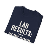 Lab Results: Very Good Boy Shirt, Funny Vet Tech Shirt, Vet Tech Gift, Veterinary Technician Tee, Vet Clinic Gift