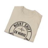 Night Shift Snack Hoarder Shirt, Funny ER Nurse Shirt, ER Nurse Gift, Emergency Nurse Tee, Nurse Week Gift