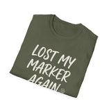 Lost My Marker Again Shirt, Funny X-Ray Tech Shirt, Radiology Tech Gift, Rad Tech Week Tee, Radiologic Technologist
