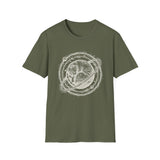 Surreal Cat Shirt, Cat Planet Illusion Art Tee, Cat Lover Gift, Vintage Engraving Cat Tee