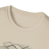 Surreal Quilter Shirt, Quilt to Farmland Illusion Art Tee, Quilter Gift, Quilting Tee, Sewing Lover Gift