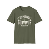 STAT Portable Survivor Shirt, Funny X-Ray Tech Shirt, Radiology Tech Gift, Rad Tech Week Tee, Radiologic Technologist