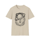 Surreal Space Shirt, Saturn Balloon Illusion Art Tee, Astronomy Tee, Space Lover Gift