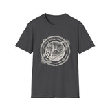 Surreal Cat Shirt, Cat Planet Illusion Art Tee, Cat Lover Gift, Vintage Engraving Cat Tee
