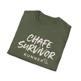 Chafe Survivor Shirt, Funny Runner Shirt, Runner Gift, Running Tee, Marathon Gift