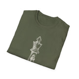 Surreal Chess Club Shirt, King to Lighthouse Illusion Art Tee, Chess Player Gift, Chess Tee, Chess Lover Gift