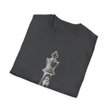 Surreal Chess Club Shirt, King to Lighthouse Illusion Art Tee, Chess Player Gift, Chess Tee, Chess Lover Gift