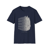 Surreal Software Engineer Shirt, Code to Forest Illusion Art Tee, Programmer Gift, Software Developer Tee, Coder Gift