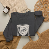 Surreal Celestial Sweatshirt, Star Hourglass Illusion Art Crewneck, Moon Phase Tee, Mystical Witchy Gift