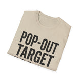 Pop-Out Target Pro Shirt, Funny Combat Archery Shirt, Archery Gift, Archer Tee, Combat Archery Gift