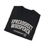 Spreadsheet Whisperer Shirt, Funny Accountant Shirt, Accountant Gift, CPA Tee, Tax Season Gift