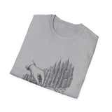 Surreal Occupational Therapy Shirt, Pegboard to City Illusion Art Tee, OT Gift, Occupational Therapist Tee