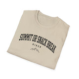 Summit or Snack Break Shirt, Funny Hiker Shirt, Hiker Gift, Hiking Tee, Outdoor Lover Gift