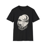 Surreal Space Shirt, Painting the Stars Illusion Art Tee, Astronomy Tee, Space Lover Gift