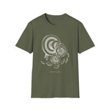 Surreal Combat Archery Shirt, Target to Flower Illusion Art Tee, Archery Gift, Archer Tee, Combat Archery Gift
