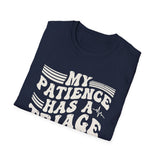 My Patience Has a Triage Level Shirt, Funny ER Nurse Shirt, ER Nurse Gift, Emergency Nurse Tee, Nurse Week Gift