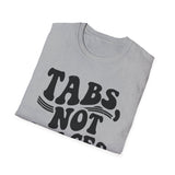 Tabs, Not Spaces Shirt, Funny Software Engineer Shirt, Programmer Gift, Software Developer Tee, Coder Gift