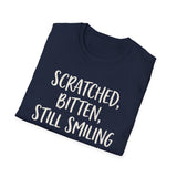 Scratched, Bitten, Still Smiling Shirt, Funny Vet Tech Shirt, Vet Tech Gift, Veterinary Technician Tee, Vet Clinic Gift