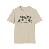 Pressors and Patience Shirt, Funny ICU Nurse Shirt, ICU Nurse Gift, Critical Care Nurse Tee, Nurse Week Gift