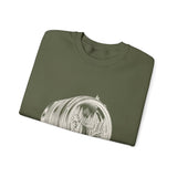 Surreal Photographer Sweatshirt, Camera Lens Waterfall Illusion Art Crewneck, Photographer Gift, Camera Tee, Vintage Engraving Tee