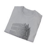 Surreal Software Engineer Shirt, Code to Forest Illusion Art Tee, Programmer Gift, Software Developer Tee, Coder Gift
