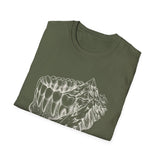 Surreal Dental Hygienist Shirt, Teeth to Mountains Illusion Art Tee, RDH Gift, Dental Hygiene Tee