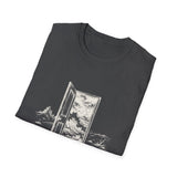 Surreal Ocean Shirt, Desert Door Ocean Illusion Art Tee, Sailing Tee, Ocean Lover Gift