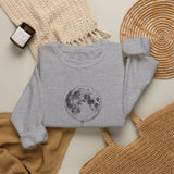 Surreal Celestial Sweatshirt, Moon Balloon Illusion Art Crewneck, Moon Phase Tee, Mystical Witchy Gift