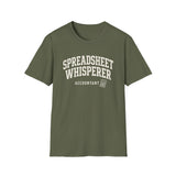 Spreadsheet Whisperer Shirt, Funny Accountant Shirt, Accountant Gift, CPA Tee, Tax Season Gift