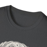 Surreal Celestial Shirt, Eclipse Owl Illusion Art Tee, Moon Phase Tee, Mystical Witchy Gift