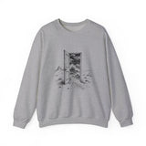 Surreal Ocean Sweatshirt, Desert Door Ocean Illusion Art Crewneck, Sailing Tee, Ocean Lover Gift
