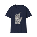 Surreal Christmas Shirt, Mitten Cabin Illusion Art Tee, Christmas Gift, Winter Holiday Tee