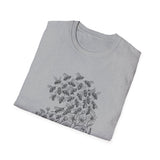 Surreal Beekeeper Shirt, Bees to Flowers Illusion Art Tee, Beekeeping Gift, Beekeeper Tee, Honey Lover Gift