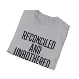 Reconciled and Unbothered Shirt, Funny Accountant Shirt, Accountant Gift, CPA Tee, Tax Season Gift
