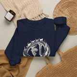 Surreal Cat Sweatshirt, Endless Cat Staircase Illusion Art Crewneck, Cat Lover Gift, Vintage Engraving Cat Tee