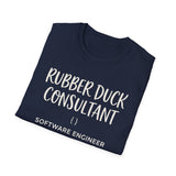 Rubber Duck Consultant Shirt, Funny Software Engineer Shirt, Programmer Gift, Software Developer Tee, Coder Gift