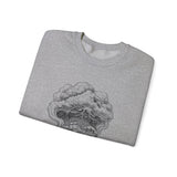 Surreal Bookish Sweatshirt, Storm in a Teacup Illusion Art Crewneck, Book Lover Gift, Reader Tee, Dark Academia Shirt