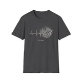 Surreal ICU Nurse Shirt, Monitor to Mountains Illusion Art Tee, ICU Nurse Gift, Critical Care Nurse Tee, Nurse Week Gift